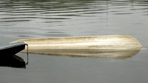 Sunken boat