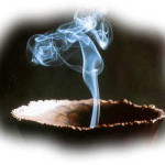 Incense burning